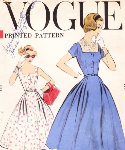 1957 vintage vogue - vintage,