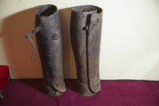 alte Gamaschen Ledergamaschen