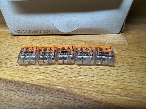 Stück wago 2273 203 klemmen - 5, 2273-203