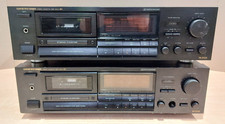 2x Onkyo TA-2550 3-Head Stereo Kassetten Tapedeck 90s Hifi - 2x Riemen gerissen