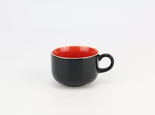 Melitta Friesland Service Happymix Geschirr Kaffeetasse schwarz weiß rot TOP