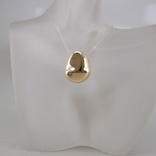 PAOLO STALLA Anhänger "Nugget" in 750/18k Gelbgold Brillant ca. 0,05 ct