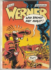✪ WERNER #8 Wer bremst hat Angst!, Achterbahn Verlag 1994 COMIC-TASCHENBUCH Z2