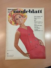 Meyers Frauen-Modeblatt von 1968 VINTAGE Modeheft