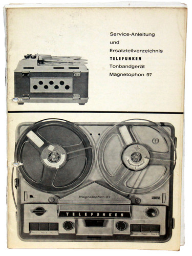 Telefunken tonband service - telefunken, tonband-service