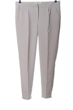 UNIQUE21 Stoffhose Damen Hose Gr. DE 40 hellgrau Casual-Look