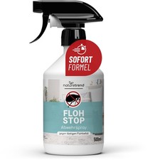 naturetrend Floh Stop Spray 500ml Flohspray Mittel gegen Flöhe Anti Floh Spray