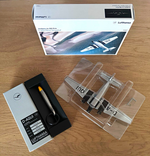 Herpa lufthansa junkers 52 - lufthansa,