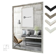 Bilderrahmen Malmo Holz MDF Foto Poster Rahmen Modern Kantig 60 Größen