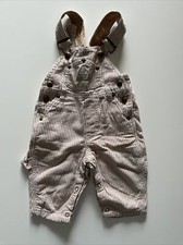 OSKAR'S BABY LATZ HOSE FÜR KLEINKINDER GR.6 MONATE 68 CM BEI WEIß GESTREIFT 