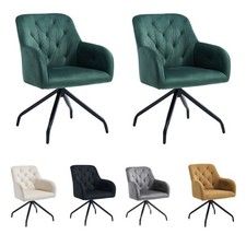 2x Esszimmerstuhl Samt