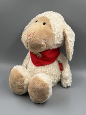 Sigikid XL Schaf Emmala Lamm Schlenker Stofftier Plüsch Halstuch rot 38073 45cm