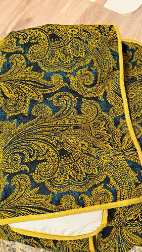 Tagesdecke mit paisley - tagesdecke, paisley-muster