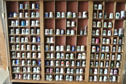 Fingerhutsammlung 172 stück - fingerhutsammlung,