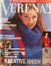 Handarbeitsheft, Verena, Stricken, Nähen, Mode-Maschen-Ideen November 1995