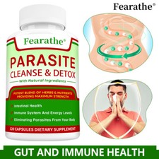 Parasite Detox Körperreinigung Komplex Anti-Parasiten Reinigungskapseln