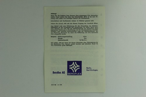 Bedienungsanleitung manual
