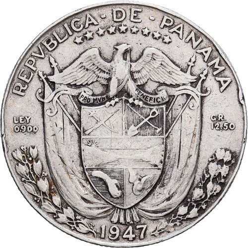Panama balboa 1947 - panama,,