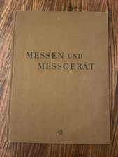 Messen und Messgeräte 1931