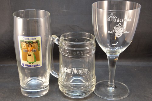Biergläser aus der sammlung - biergläser,