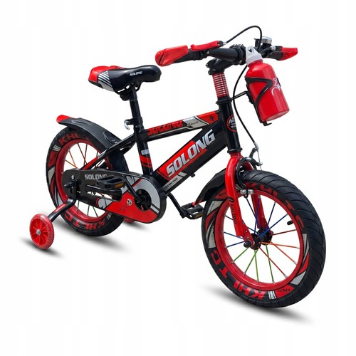 Kinderfahrrad zoll rot - 14, zoll,