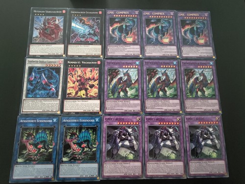 Komplettes 60 karten - yu-gi-oh!,