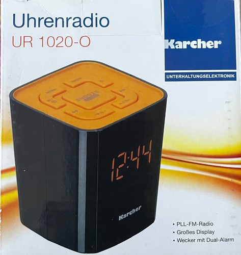 Karcher 1020 uhrenradio - karcher, ur