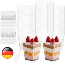 50Pcs Mini Desserttasse