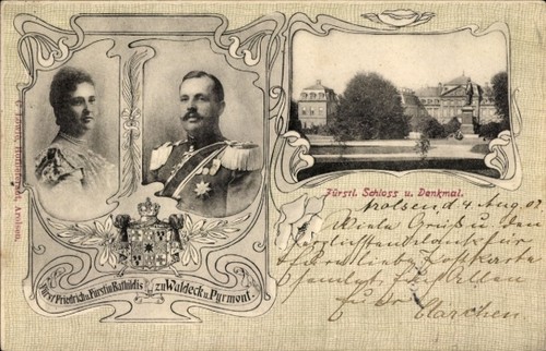 Fürst friedrich zu - ak,