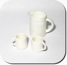 Miniatur Kanne & Tassen, Set