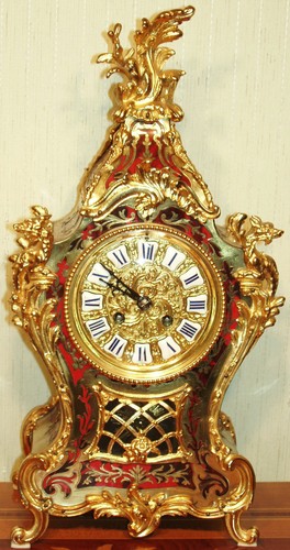Louis boulle kaminuhr - louis, xv-boulle