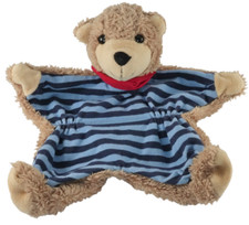 Sterntaler Kuscheltuch Schmusetuch Schmusebär Bär Basti Baby Stofftier m. Rassel