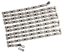 KMC x10 Kette silber-schwarz