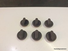 Alno AHE4082UD Bedienknebel Drehgriff Griff Griffe Knebel schwarze 6 Stück