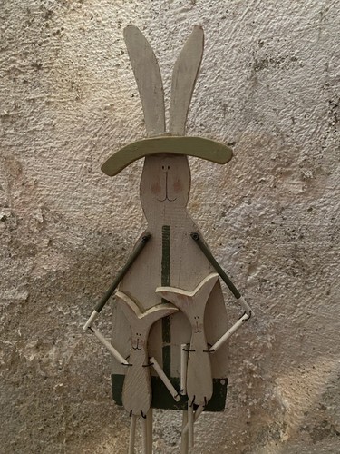 Holz deko osterhase figur hase - osterhase,