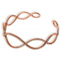 Rotgold Figur 8 Armreif auf