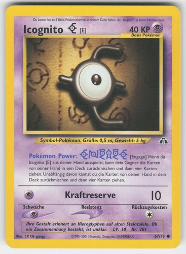 Pokémon icognito de - pokémon, 67/75