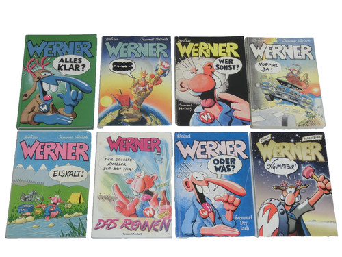 Vintage kult werner comic - kult,