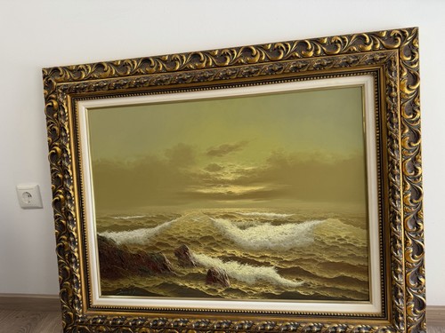 Großes ölgemälde meer - großes,