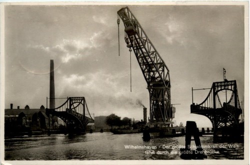 Wilhelmshaven schwimmkran - wilhelmshaven,