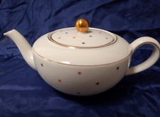 Teekanne Arzberg Serie 1520 Sternchen Sterne Kolibri Stempel 1930-1947, selten