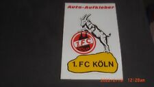 1. FC Köln Aufkleber - Hennes farbig - 12 cm Autoaufkleber Sticker siehe Bild