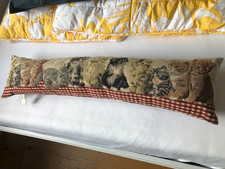 Zugluftstopper für Fenster und Türen mit Katzenmotiven