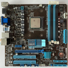 ASUS M5A78L-M/USB3 Mainboard Sockel AM3+ mit AMD FX-4100 Prozessor
