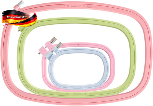 Quadratische stickrahmen set - quadratische,