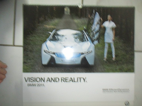 Bmw original kalender 2011 - 2011, i8