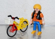 Playmobil Frau Fahrrad