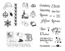 Rayher Clear Stamps /