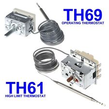 LINCAT TH69 TH61 FRITTEUSE TEMPERATURREGELUNG UND SICHERHEITSTHERMOSTAT-SET MIT HOHEM LIMIT