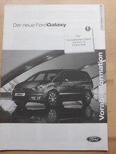 Preisliste Ford Galaxy    2006  12 Seiten ungelesen